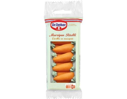 Marzipan Rüebli 8 Stück