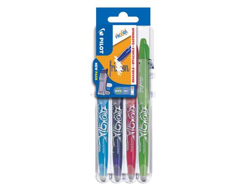 Pilot FriXion Roller Fancy 4er-Set Ohne Rückstand löschbarer Tintenroller