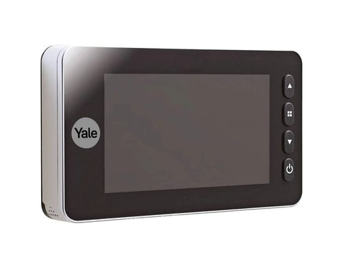 YALE Digitaler Türspion DDV 5800 4,3 Display, Silber