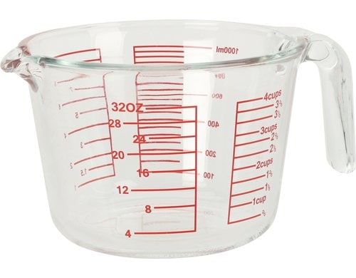 WL Messbecher 1 L glass