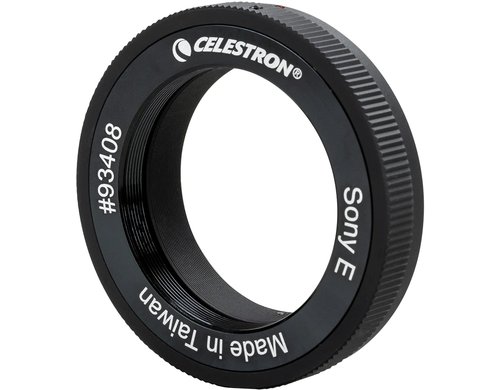 Celestron T-Ring für Sony E-Mount Aluminium Schwarz