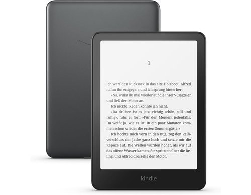 Amazon Kindle Paperwhite2024 32GB black 300 ppi high-resolution 7 display