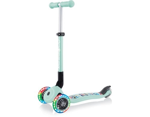 Globber Foldable Fantasy Light Mint Mini Scooter Junior