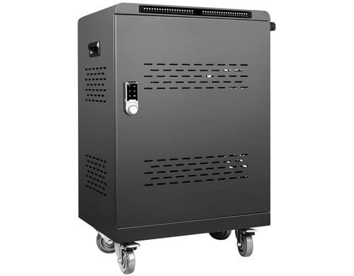 LMP 40P USB-C Ladewagen: Tablet, Notebook abschliessbar, 2x 1000W Ladestation