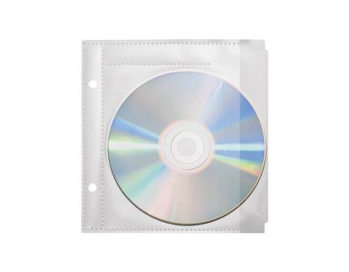 Favorit CD/DVD Clip-Tray, 10 Stk transparent