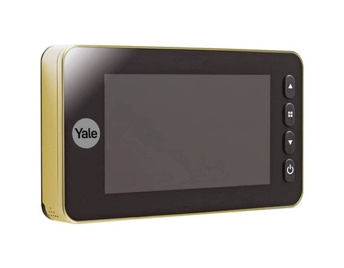 YALE Digitaler Türspion DDV 5800 4,3 Display, Messing