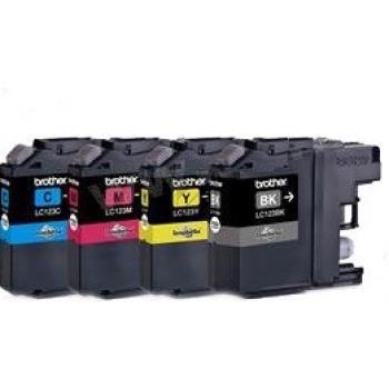 Brother Kombipack, 4 Patronen, LC123VALBP LC123BK, LC123C, LC123M, LC123Y