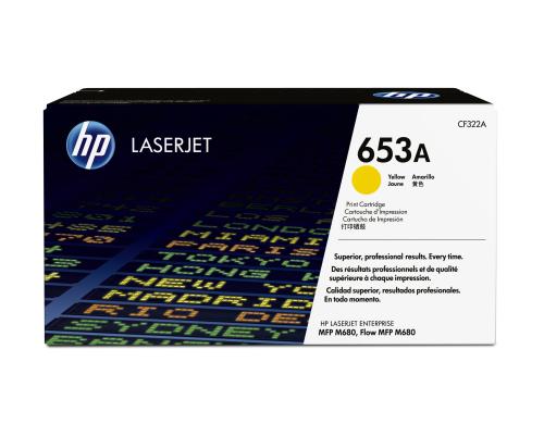 HP Toner 653A - Yellow (CF322A) Seitenkapazität ~ 16'500 Seiten
