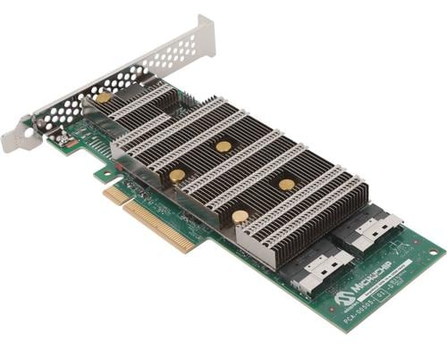 Adaptec SmartRAID 3258-16i: PCI-Ex8v4, RAID 16 int. Port SAS4/SATA3/NVMEv4, SFF-8654