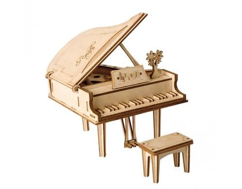 Grand Piano Lasercut Holzbausatz