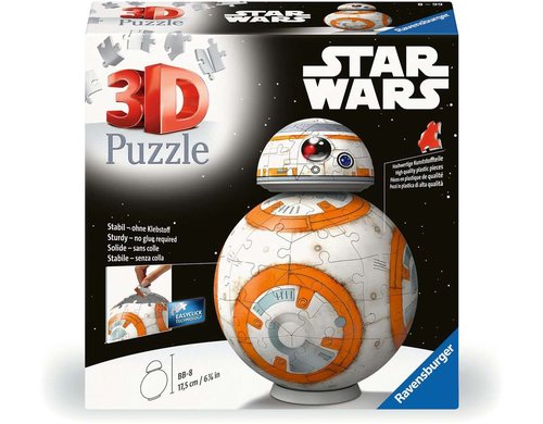 3D Puzzle: Star Wars BB-8 8-99 Jahre