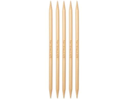 Prym Strumpfstricknadeln BAMBUS 7.00 mm, 20 cm