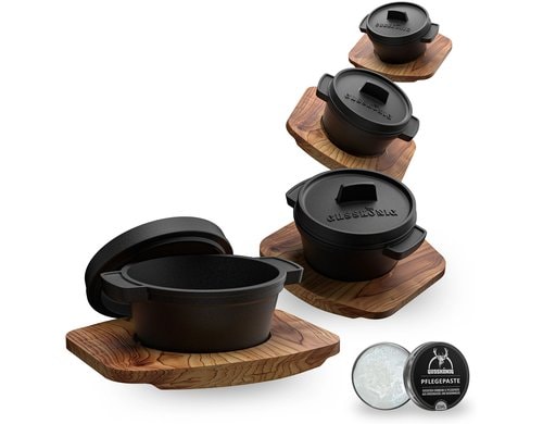 Mini Dutch Oven 4 set 300ml