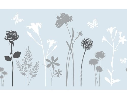 d-c-fix Fensterfolie Blossom, statisch 45 x 150 cm, einfach anzubringen