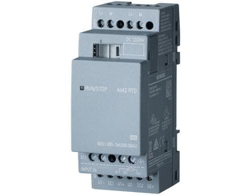 Siemens LOGO! 8 Erweiterung RTD 2 Analogeing., PT100 u. PT1000 12/24V DC