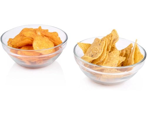 Alpina Glaschalen 2 Stück 12.5x5 cm (DxH) cm, Glas