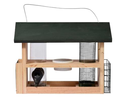 dobar 7-in-1-Futterstation Holz