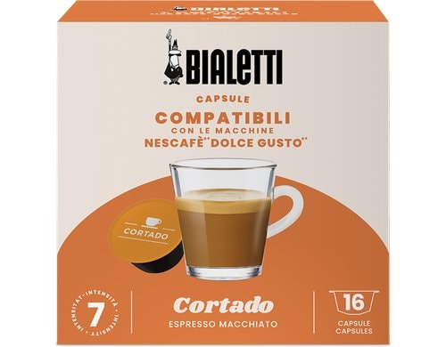 Bialetti Cortado Dolce Gusto 16 Stück