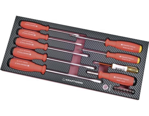 Kraftwerk 16-t. PB Schraubendreherschale Werkzeugsatz