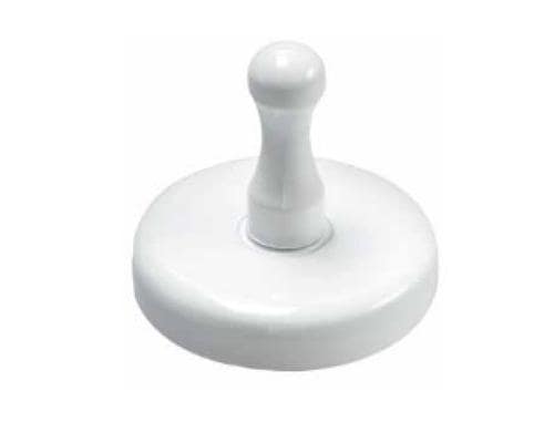 BEREC Griffmagnet 25mm GM25 S.49 weiss lackiert