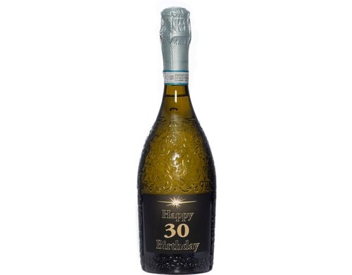 Dreams and Fantasy Prosecco dark Happy Birthday 30, 75cl