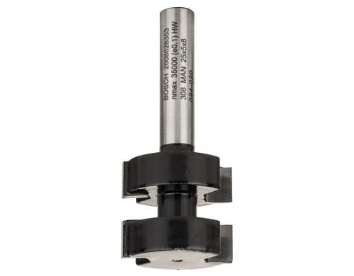 Bosch Professional Federfräser D1 25mm, L 5mm, G 58mm