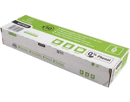 Exacompta Additionsrollen Thermopapier 57 x 46 x 12 mm, 24 m, 10 Stk