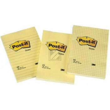 3M Post-it Haftnotiz 102 x 152 mm 1 Block à 100 Blatt, kariert