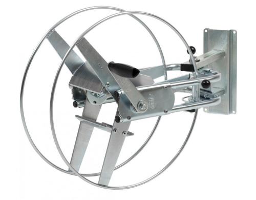 ALBA Wandschlauchhalter Status S Komplett aus Stahl, 3/4 Wasseranschluss