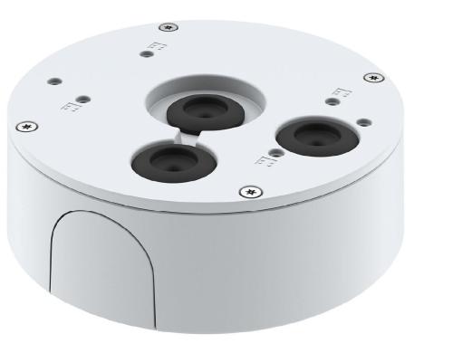 AXIS T94S01P Anschlussbox Outdoor, Platz für T6101