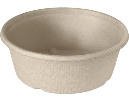 Biopak Bowl Classic Bagasse braun 600ml, 40 Stk.