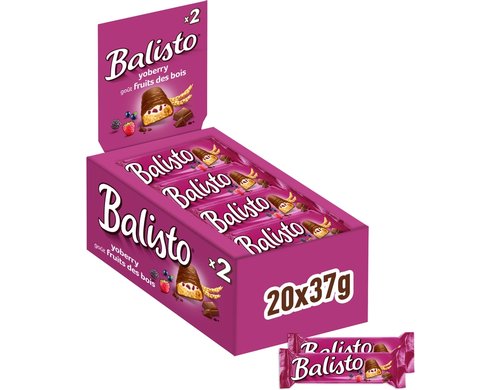 Balisto Riegel Yoberry 20 x 37 g