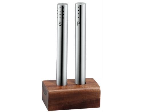 WMF Salz-/Pfeffer-Set Akazienholz, Edelstahl