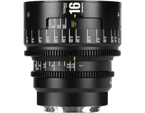 7Artisans 16T25B-EF INF 16mm T2.5 INFINTE EF Mount