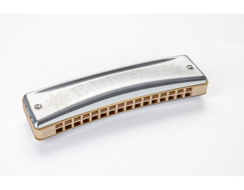 Hohner Edelweiss 32 C Mundharmonika, Oktav