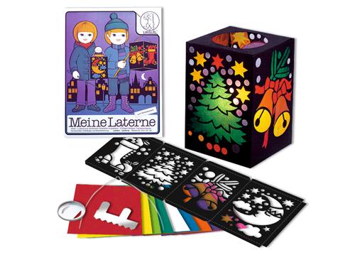 URSUS Laternen-Bastelset Weihanchten 1 inklusive Bastelanleitung