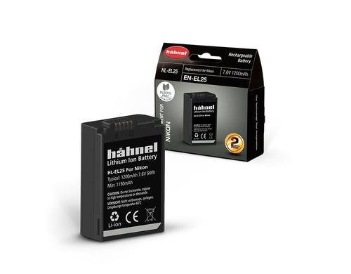 Hähnel HL-EL25 Nikon, Ersatzakku EN-EL25 7,6V 1200mAh Ersatzakku Typ Nikon EN-EL25