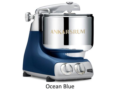 Ankarsrum Küchenmaschine AKM6230OB Ocean Bl 7 Liter (für bis zu 5 kg Teig), 1500 Watt