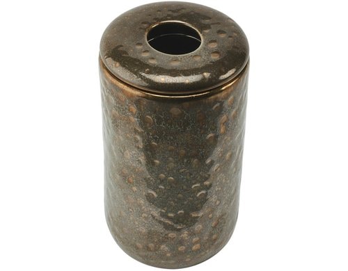 Aquanova Duftstäbchenhalter Ugo,ohne Inhalt & Stäbchen, Bronze, Steingut, 9x17 cm(DxH)