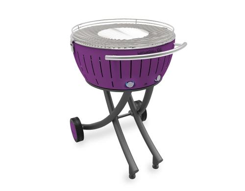 LotusGrill Gartengrill XXL, pflaumenlila Grillrost 57.6 cm