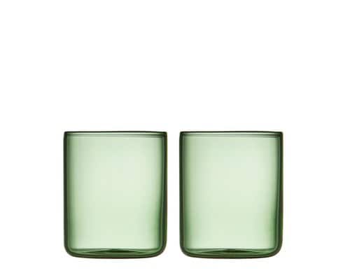Lyngby Shotglas Torino 5.5 cl 2 Stk. Green Farbe grün, Glas