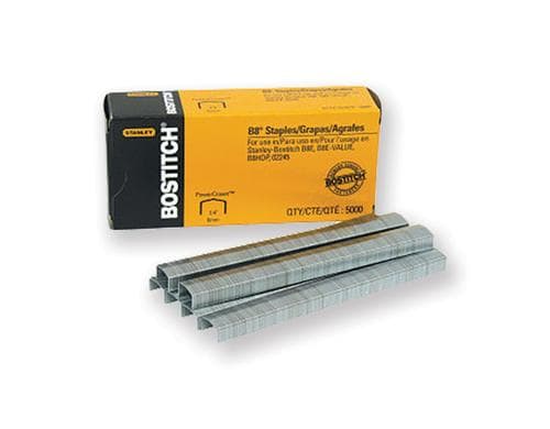 Bostitch Heftklammern STCR 2115, 5000 Stk 3/8, Schenkellänge 10 mm