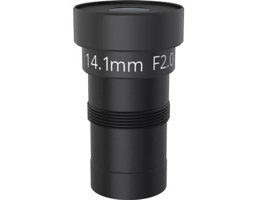 AXIS M14 Objektiv, 14.1mm, F2, 4 Stück zu Q6020/Q6300,