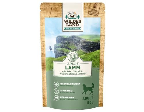 Wildesland Dog Adult Lamm, Reis, Zuc. 8x150g