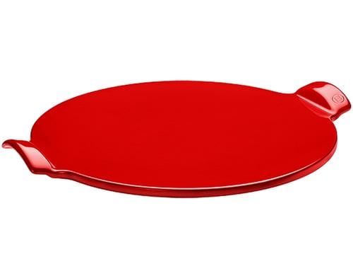 Emile Henry Pizza Stein rot Grösse: 36,5cm, Keramik