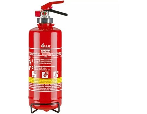 K.A.B GLORIA Feuerlöscher Schaum Brandklasse ABF, 2 Liter