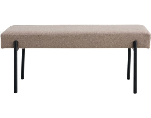 House Nordic Bank Swindon, Stenfarben Stahl, Polyester,Sperrholz, 100x36x42.5 cm