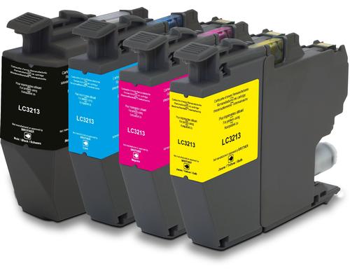 GenericInk Tinte Brother LC3213 Multip. 1 x 13,3 x 8ml,BLCMY,1 x 485,3 x 450 S.