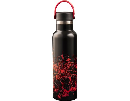 Bialetti Stranger Things Thermosflasche schwarz/rot 600ml