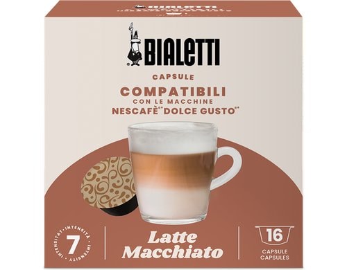 Bialetti Latte Macchiato Dolce Gusto 16 Stück